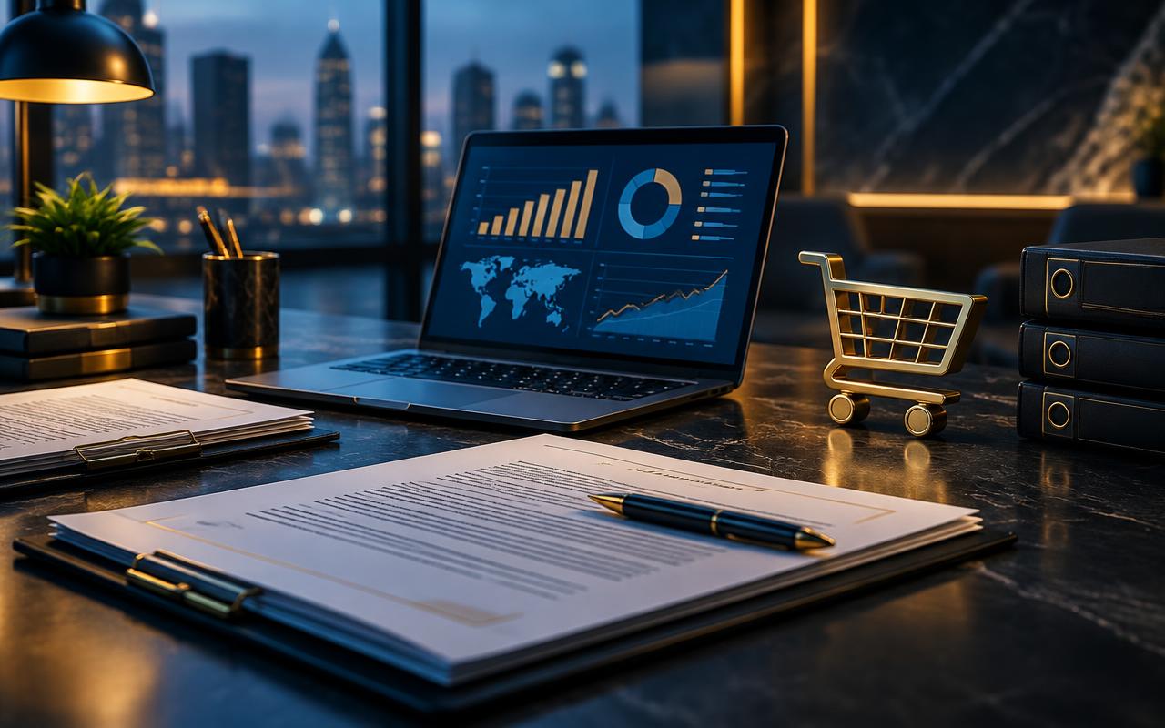 Bureau d'analyse des processus achats avec contrats fournisseurs